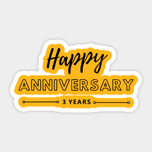 Happy Anniversary | 1 year Sticker